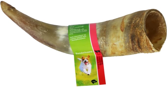 De Boon Natuurlijke Hondensnack - Runderhoorn - 1 stuk