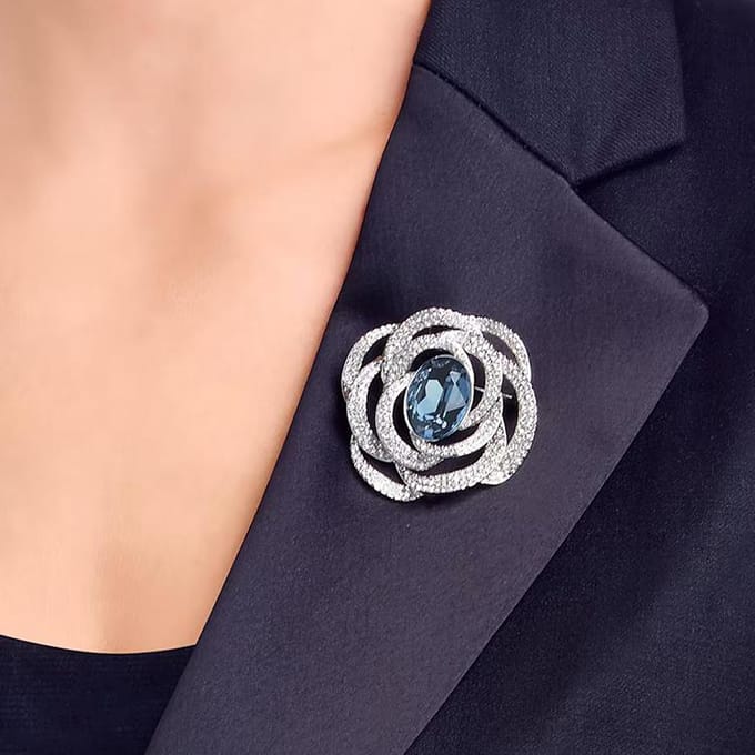 Swarovski Haarspeld Broches Dames 5122715 Blue|F|Box (Random Color) blue