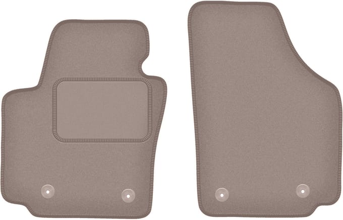 Beige voormatten voor: Seat Altea minivan (2004-08.2008)