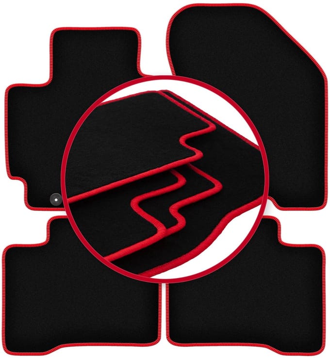 CARLUX-RED automatten voor: Suzuki Swift VI hatchback (2017-)