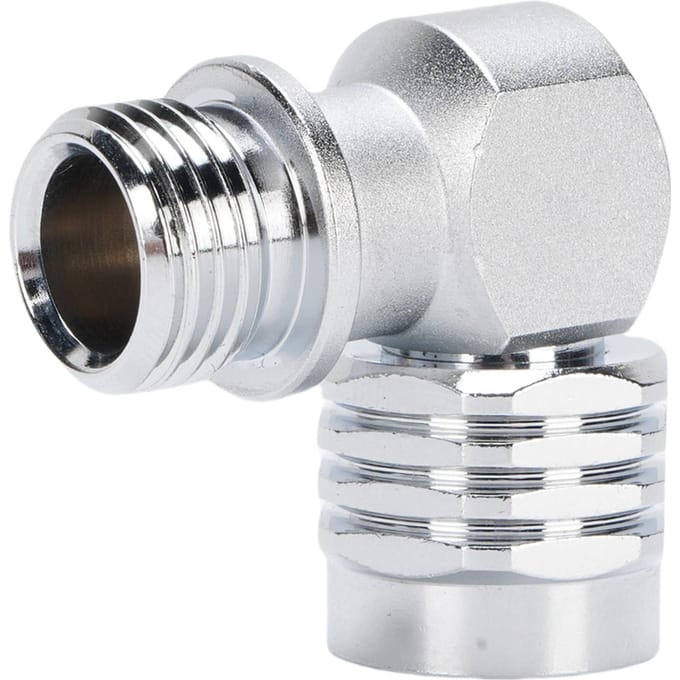 Duiken 90 Graden Adapter Messing Verchroomd Draagbare Tweede Trap Regulator Adapter voor Onderwaterduiken white