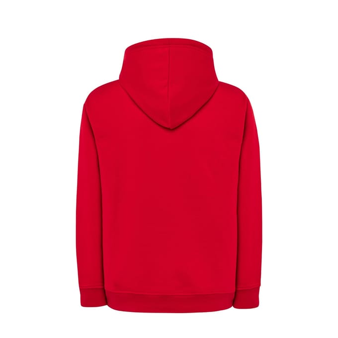 JHK Heren Kangoeroezak Hoodie (Rood)