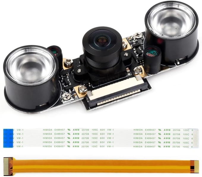 AI Camera Module - Nachtzicht Camera - Slimme Projecten - 160 Graden Groothoek - 8 Megapixel