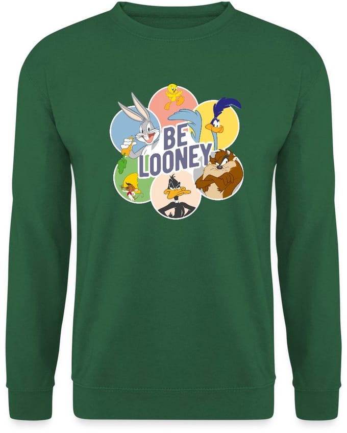 Looney Tunes Kaarakters Be Looney Sweater Heren