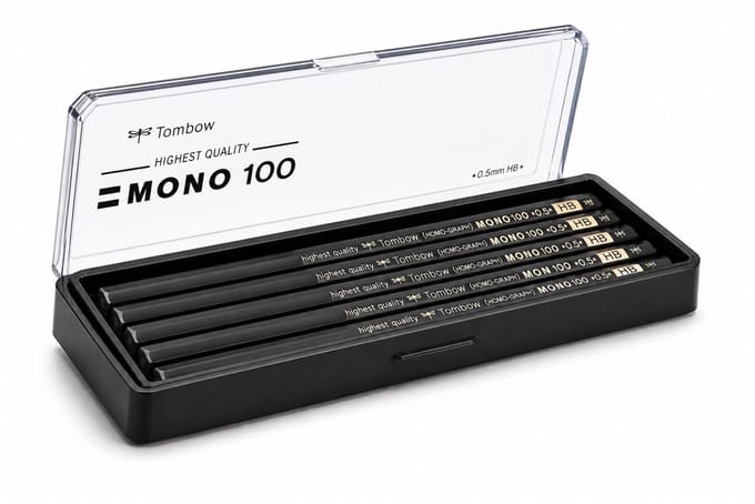 Tombow Mono 100 - Grafietpotloden - set 12 stuks