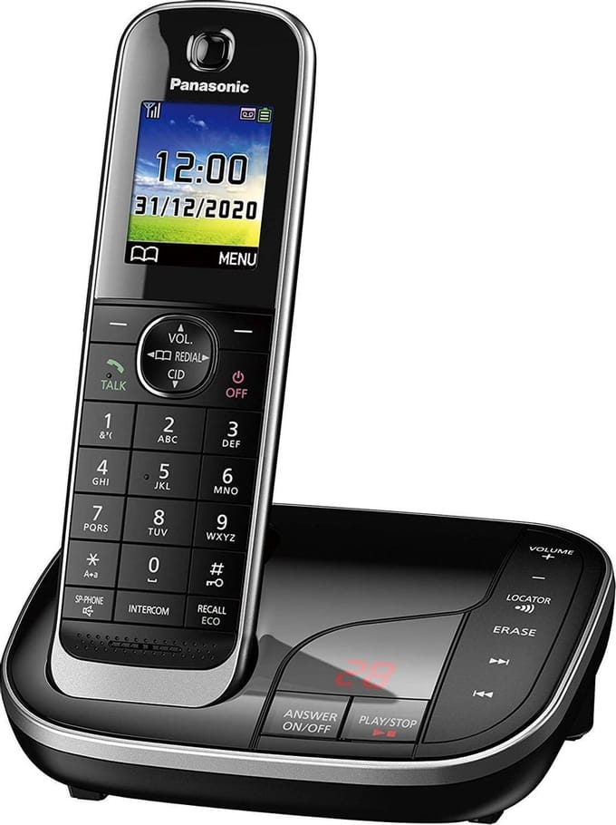 PANASONIC KX-TGJ320GB Single DECT - headsetaansluiting - beantwoorder - 1 handset