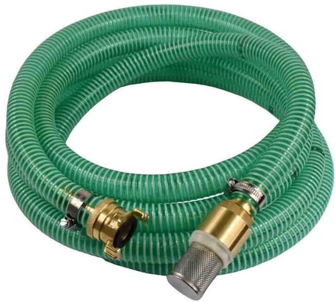 25mm Zuig- en Drukslang Set 5 Meter
