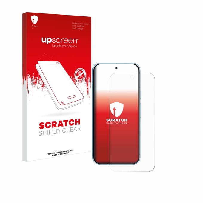 upscreen - Screenprotector voor Google Pixel 9 / 9 Pro / 10 / 10 Pro - Folie Beschermfolie transparant
