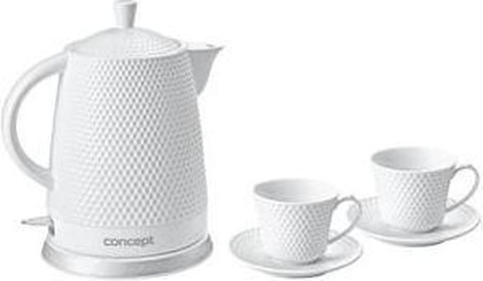 Concept RK0040 waterkoker 1,5 l 1500 W Wit