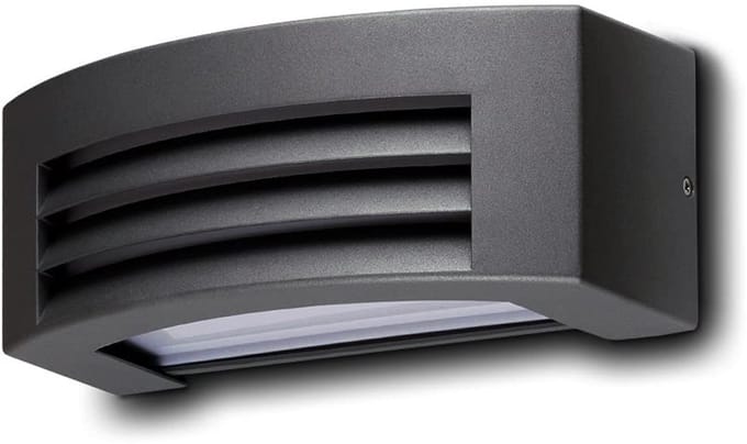 Stijlvolle Zwarte Buitenwandlamp E27 IP44 voor Entree en Gevel