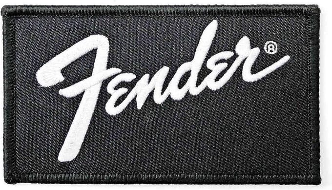 Fender - Logo Patch - Zwart