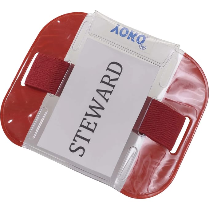 ID armband, one size Rood