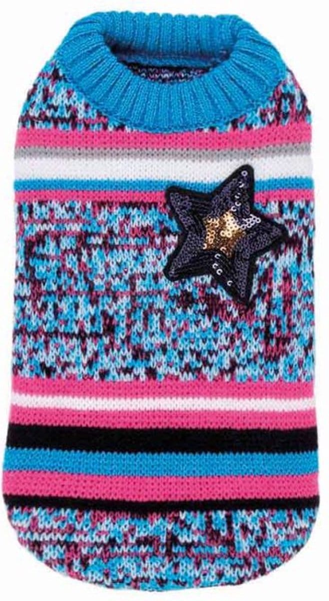 Croci - Hondentrui - SWEATER JEM PINK - Ruglengte: 25 cm