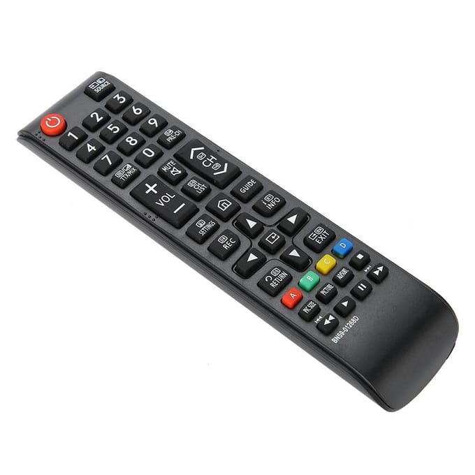 Télécommande de remplacement pour téléviseur Samsung BN59-01268D black