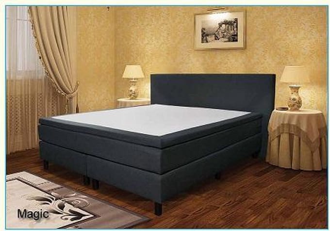 Rustmatrassen Roma - Boxspring - 180x200 cm - Grijs