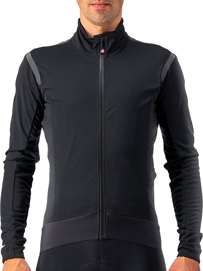 Castelli Fietsjack Lange mouwen Rain or Shine Heren Zwart - Alpha RoS 2 Light Jacket Light Black - M