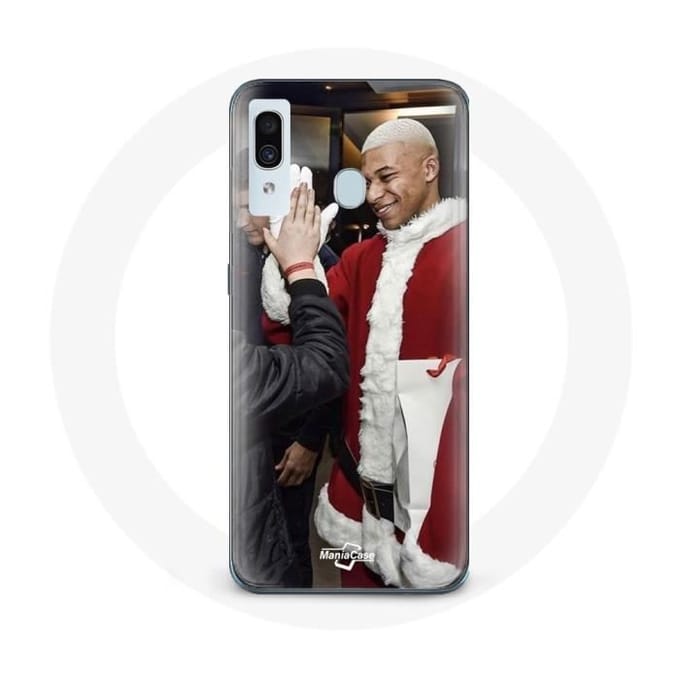 Coque pour Samsung Galaxy A20e Mbappé Foot Joyeux noël