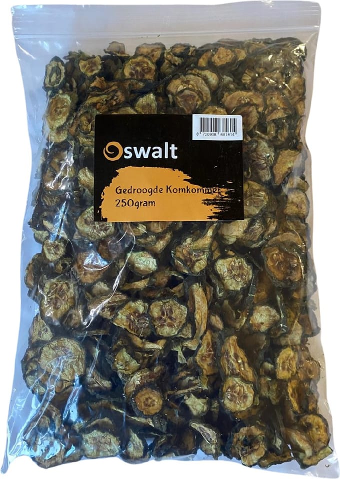 Oswalt gedroogde komkommer - 250 gram - knaagdiersnack