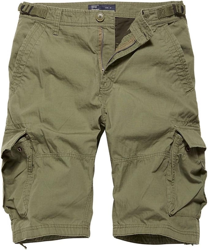 Vintage Industries Terrance short army green