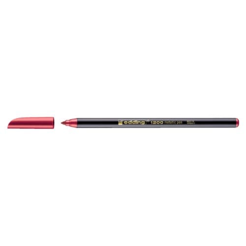 Edding Viltstift 1200 Rond 1 Mm Waterbasis Rood