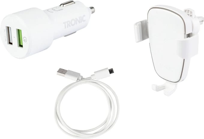 Smartphonehouder met Qi®-laadfunctie