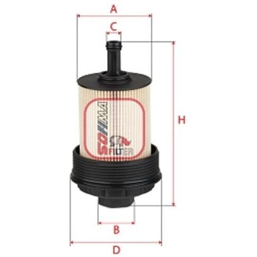 Oliefilter SOFIMA S 5285 PE