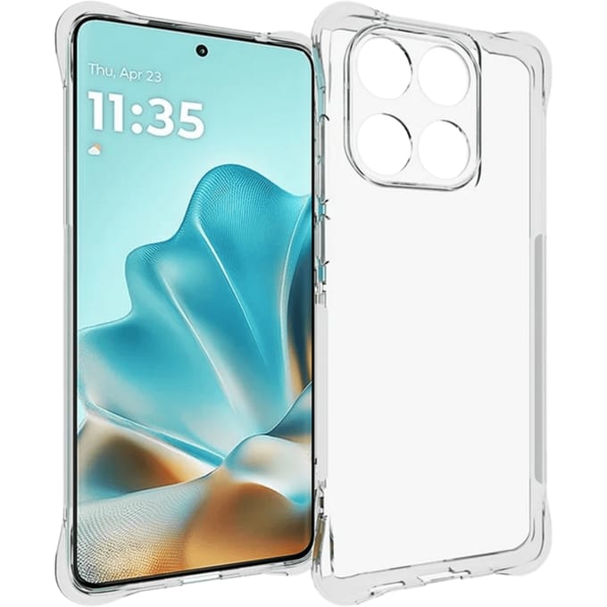 CaseBody Motorola Edge 60 Fusion 5G Shockproof Hoesje Transparant