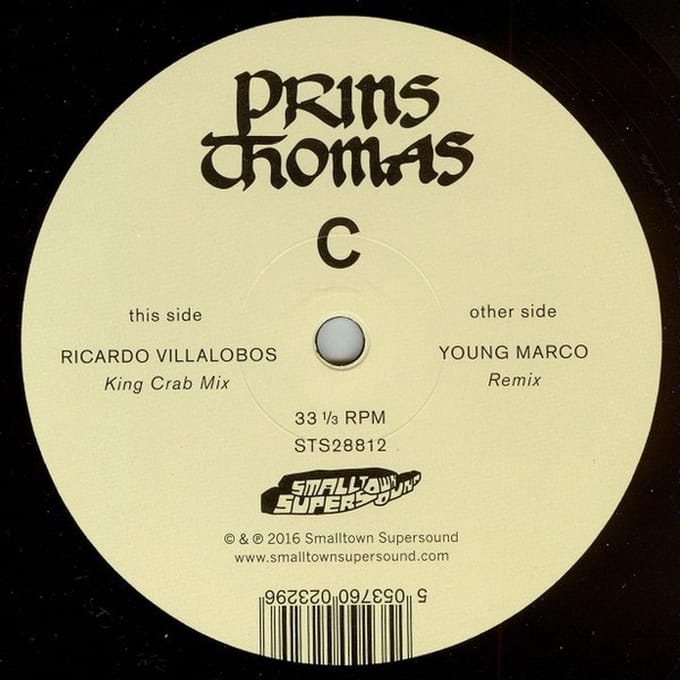 Prins Thomas - C Remixes (2 12" Single)