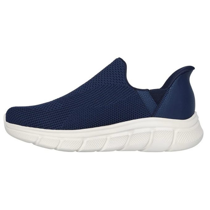 Skechers Heren Bobs B Flex Veerkrachtige Trainers (Marine)