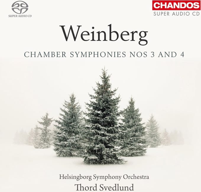 Helsingborg Symphony Orchestra - Weinberg: Chamber Symphonies Nos. 3 & 4 (SACD)