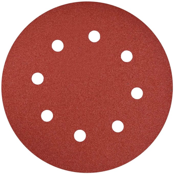 GEKO Schuurpapier met gaten - 190 mm - P80 - 10 stuks