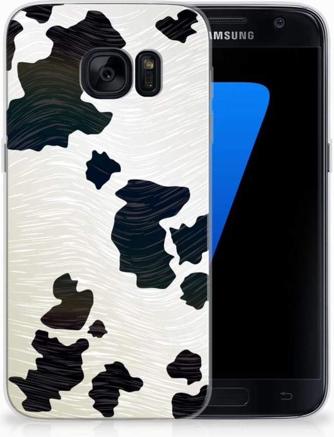 Samsung Galaxy S7 TPU Hoesje Koeienvlekken