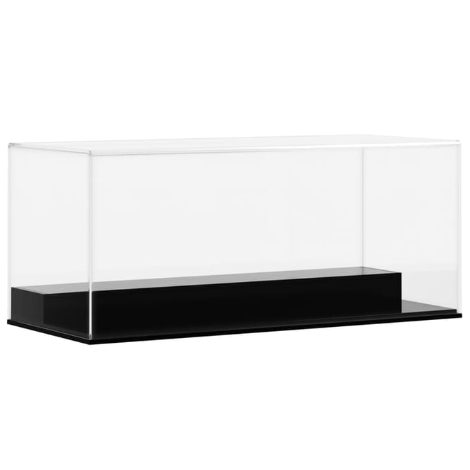 vidaXL - Vitrine - transparant - 19,5x8,5x8,5 - cm - acryl