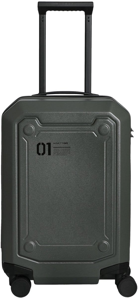 NINETYGO Sahara - Cabin Trolley met 4 wielen S 55 cm (grün)