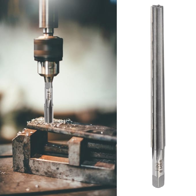 Machineruimer Snelstaal Scherpe Snijkant Hardheid Industriële Benodigdheden 8mm