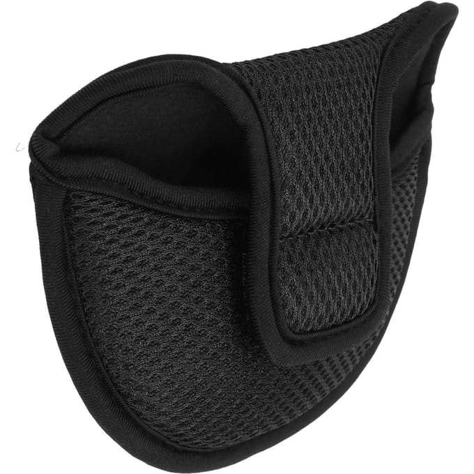 Klittenband Aangepast voor Golf Mallet Putter Covers Headcover Nylon Golf Mallet Putter black