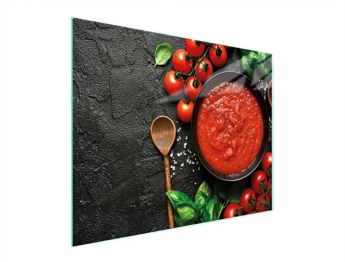 TMK ArtDeko Serie - Snijplank - Glas - 52x40 cm - Antislip Voetjes