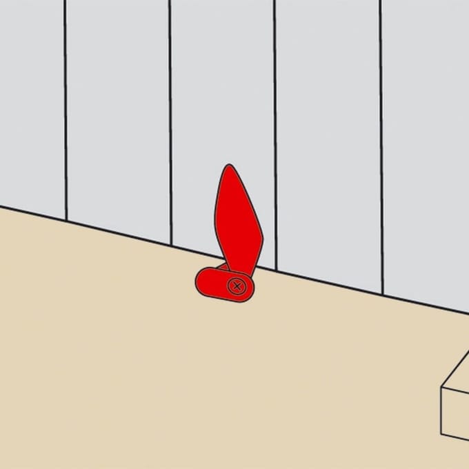 Rolluikstopper Schroef - Deurstopper Vast - Raam Sluiten - Stevig Metaal - 130 mm Lengte - Zwart