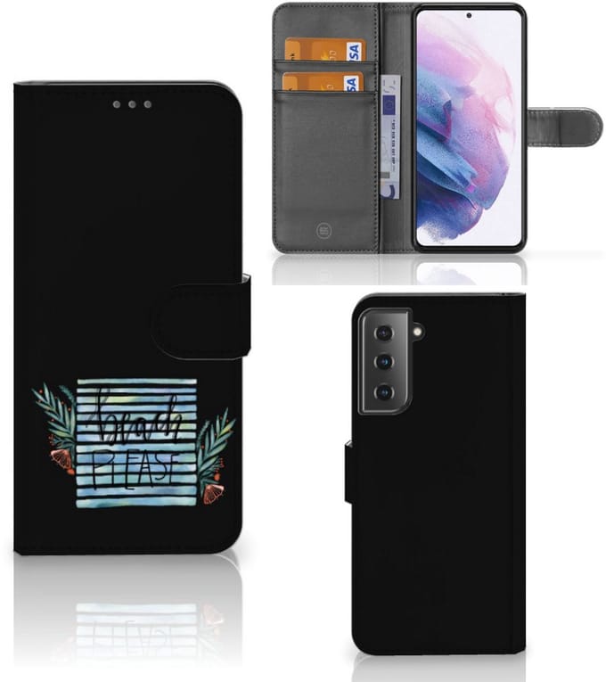 Samsung Galaxy S21 Plus Leuk Hoesje Boho Beach