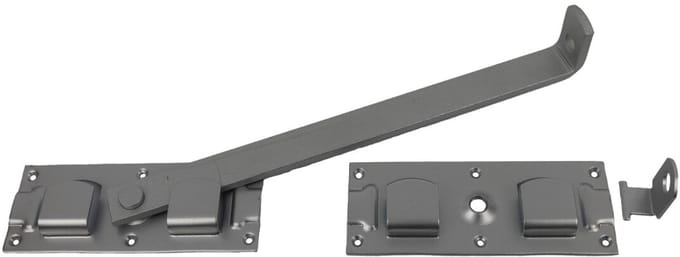 GeZu Impex Deurgrendel 450 x 73 mm Gegalvaniseerd boutgrendel grendel staldeur hang sluitwerk