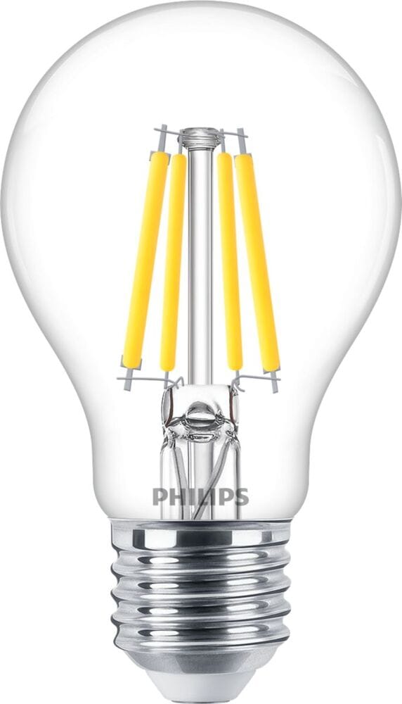 Philips - MASTER Value LED Lamp E27 Peer Helder 3.4W 470lm - 927 Zeer Warm Wit | Beste Kleurweergave - Dimbaar - Vervangt 40W
