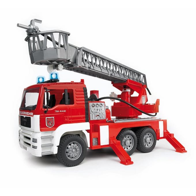 Bruder MAN TGA Fire engine with water pump w.Light & Sound Module