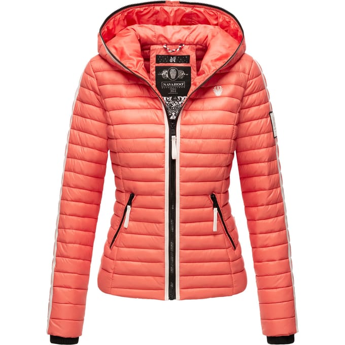 Navahoo Dames Gewatteerde Jas Kimuk Princess – Licht, Modern & Met Capuchon
