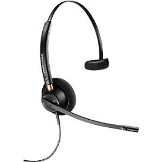 Poly EncorePro HW510 Mono Hoofdtelefoon + Snelkoppeling.