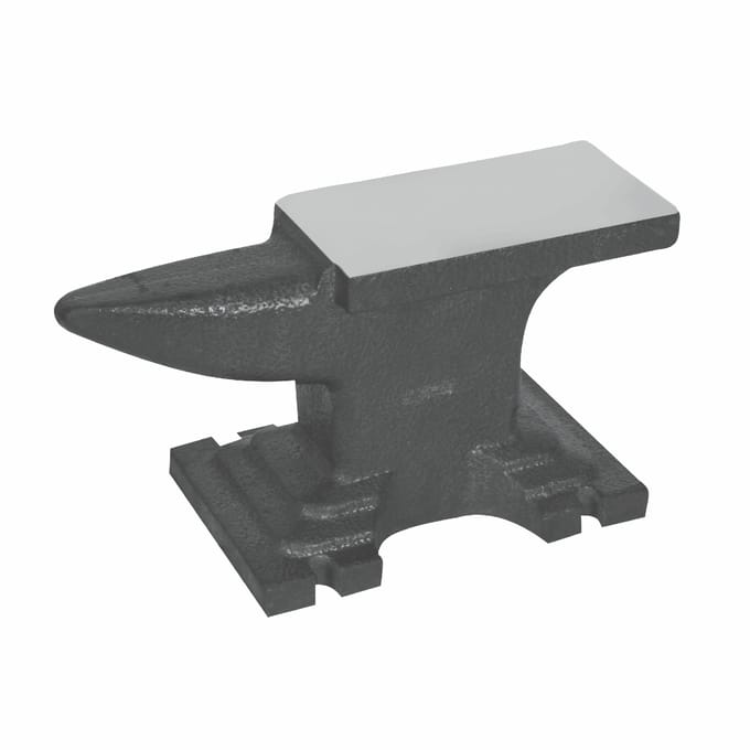 Awtools Serie - Gietijzeren Anvil - 20kg - Professionele Smid Workshop