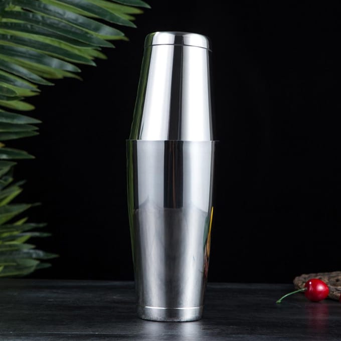 Bar Tool Roestvrij Staal Boston Shaker Cocktail Shaker Set Cocktail Tin Bartender BarwareZilver zilver