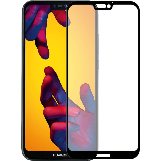Huawei P20 Lite screenprotector gehard glas Edge to Edge