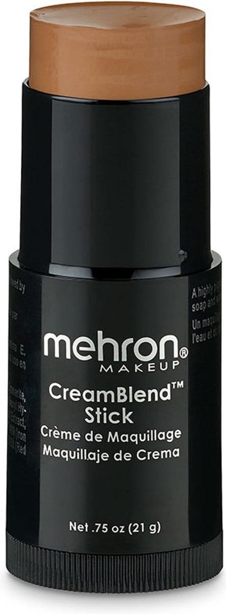 Mehron - CreamBlend Stick - Schmink - Medium/Dark 2
