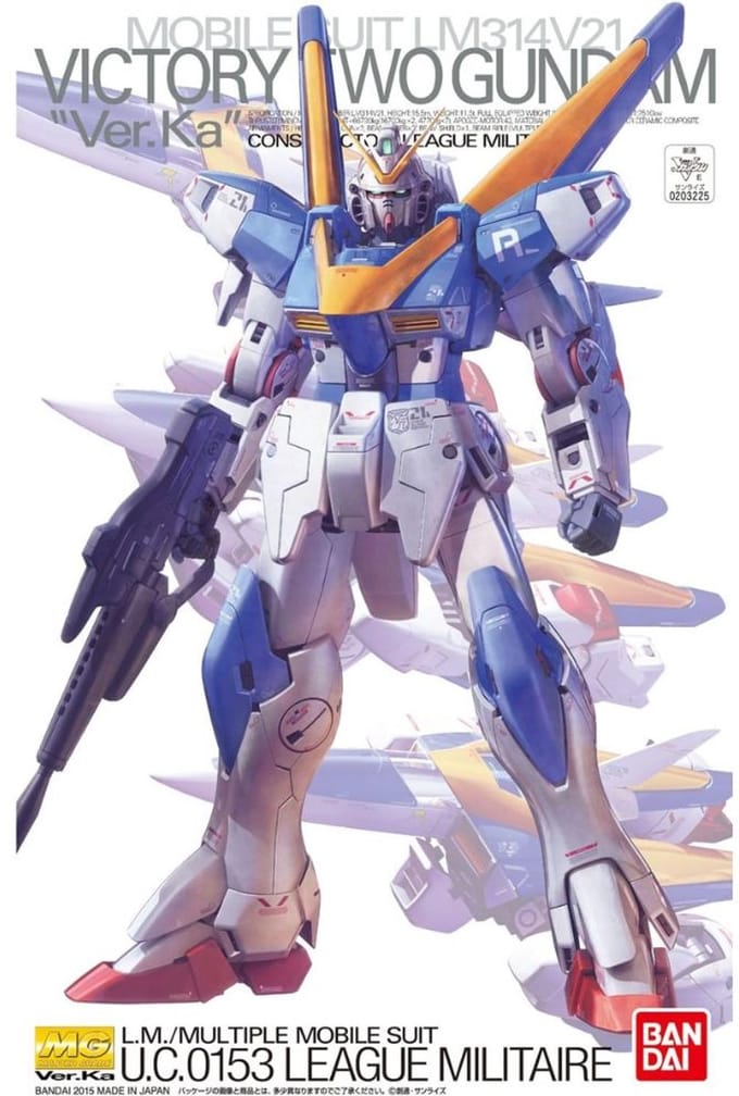 GUNDAM - MG 1/100 Victory Two Gundam Ver. Ka - Model Kit