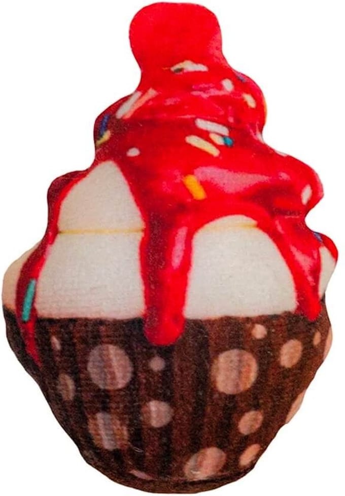 Cupcake met Catnip Roze | Kattenspeeltje | Croci